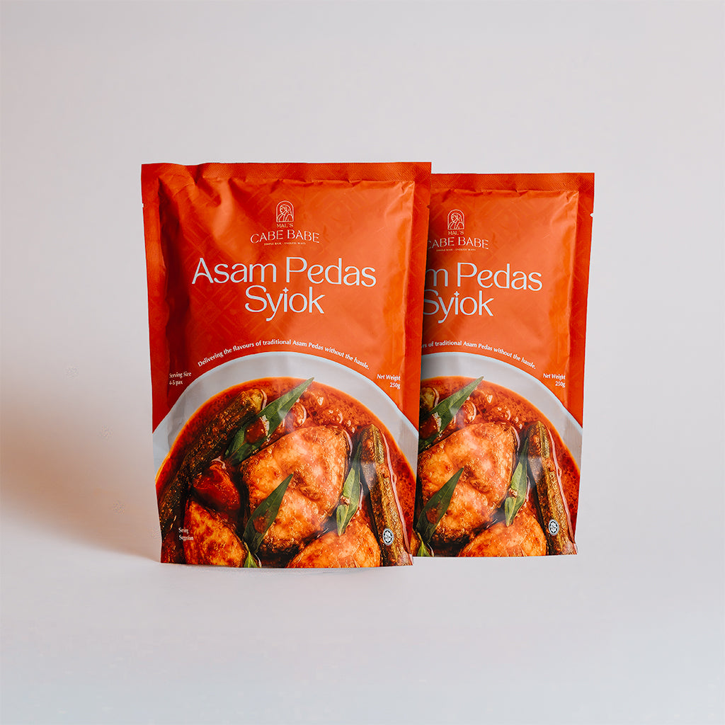Asam Pedas Syiok (Bundle of 2) Ready To Cook Paste