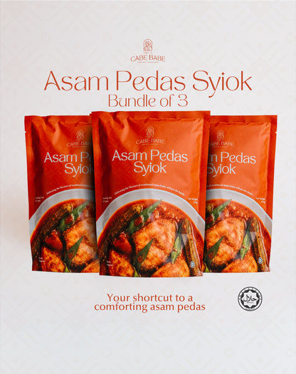 Cabebabe Asam Pedas Syiok (Bundle of 3)