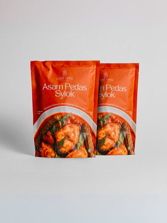 Asam Pedas Syiok (Bundle of 2) Ready To Cook Paste