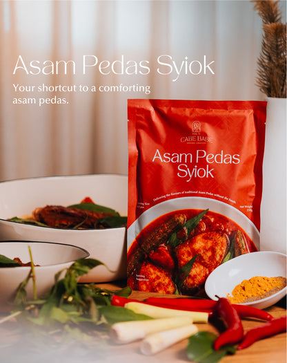 Cabebabe Essential Pack - Sambal Ijo / Rendang Nendang / Asam Pedas Syiok