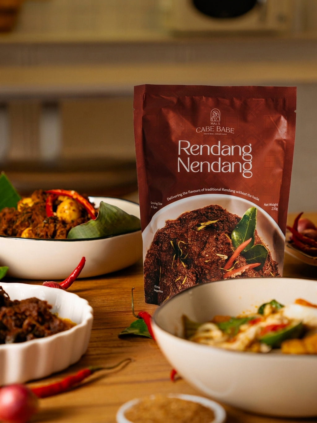 Cabebabe - Rendang Nendang Paste (Bundle of 2)